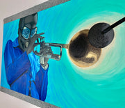 Miles in Blue - Giclee
